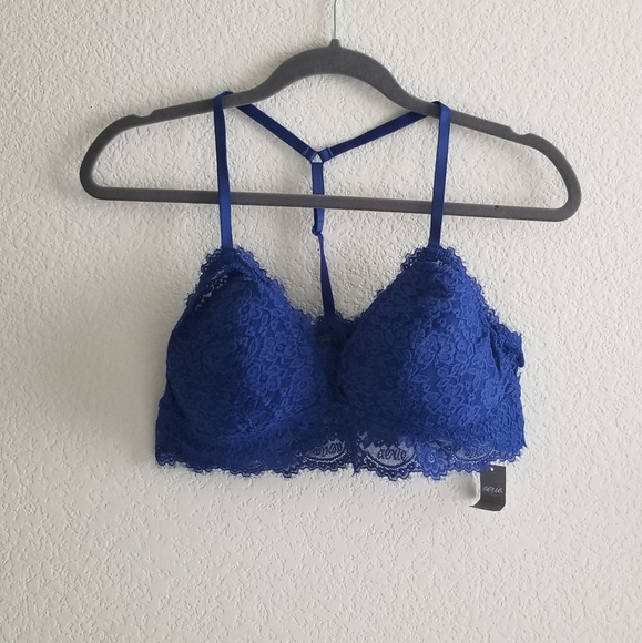 cobalt blue bralette